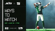 Ways to Watch | Jets at Giants Preseason Game