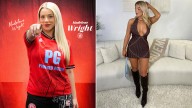 Glam footballer Madelene Wright signs for National League club as fans predict huge attendance boost