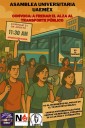 Asamblea estudiantil de la UAEMex se une al colectivo No al Tarifazo