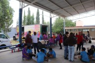 Coordinan acciones a favor de la niñez, Delegación de La Pila...