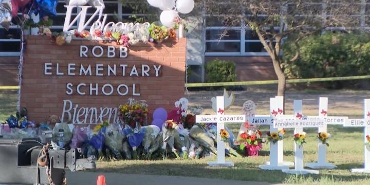 Desperate parents pleaded with officers to act during Uvalde school shooting, video shows