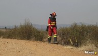 Robles no descarta más militares en los incendios, pero recuerda que solo para apoyo logístico