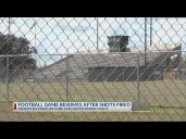Franklin Heights football game resumes after shots fired