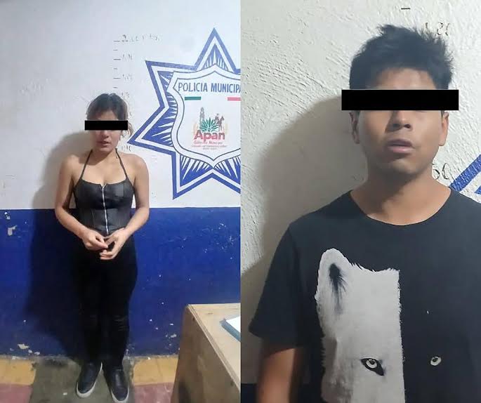 Atrapan a vendedores de droga en Apan