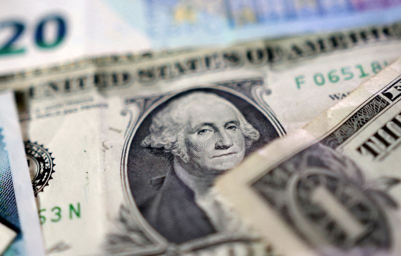Dollar holds gains ahead of inflation data; Aussie awaits RBA