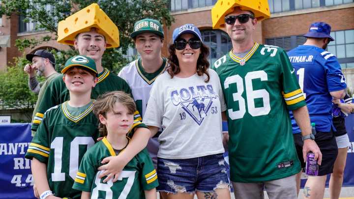 See the fans, game action as Colts take on Packers in NFL preseason game