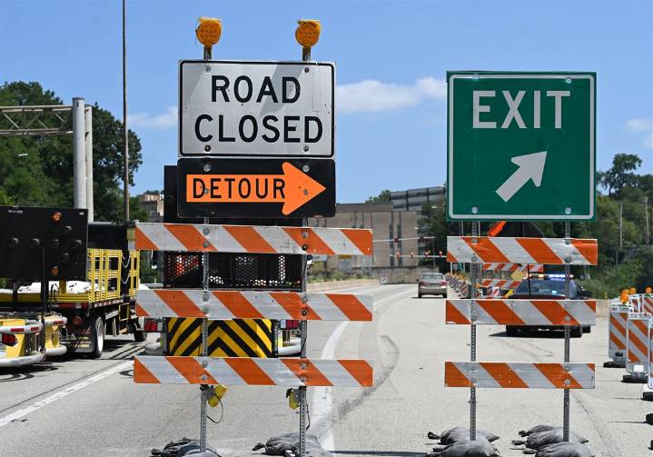 Squirrel Hill Tunnel reopens in one direction amid weekend closure
