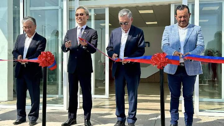 Iván Lee, embajador de Taiwán en México, presente en la inauguración de Sibon en SLP