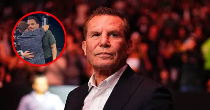 VIDEO: El emotivo reencuentro entre Julio César Chávez y su hijo que causa conmoción y lágrimas a quien lo vea