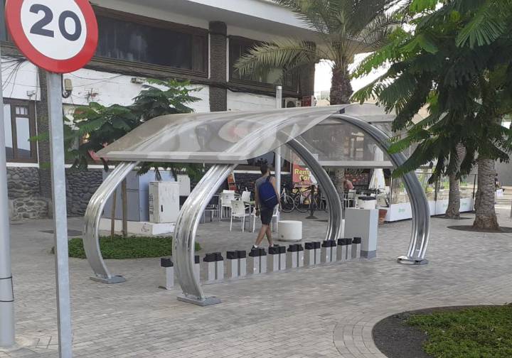 Puntos de recarga para bicicletas de Arrecife