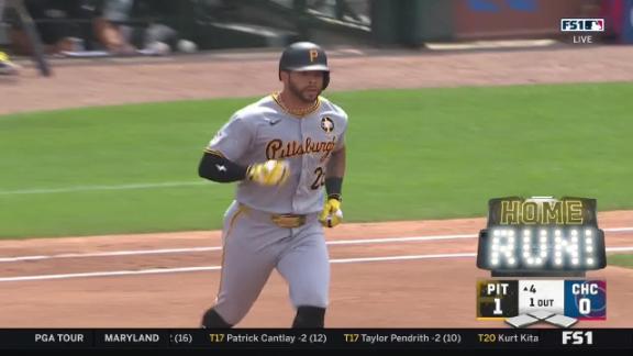 Seiya Suzuki hits a tiebreaking single as the Cubs edge the Pirates 3