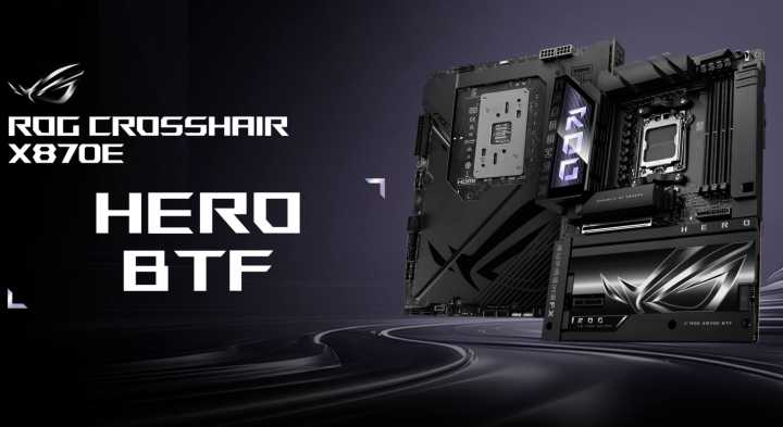 ASUS Brings The BTF Goodness With Its ROG Crosshair X870E HERO BTF Motherboard: 22 Power Phases For AMD Ryzen CPUs, 256 GB DDR5 & Up To 8600 MT/s Support