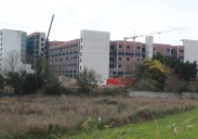 Las obras de Cabueñes paralizadas en enero tendrán vigilancia y mantenimiento para evitar su deterioro