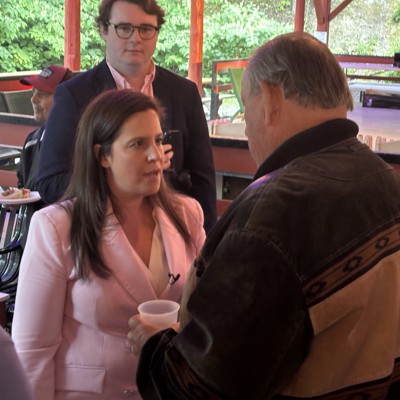 Stefanik attends clambake fundraiser ahead of potential run for governor