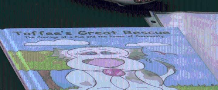 Toffee's Great Rescue: Beloved Huntsville Puppy inspires new book release