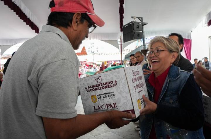 EN LA PAZ CONCLUYE SEGUNDA ENTREGA DE DESPENSAS “ALIMENTANDO CORAZONES”