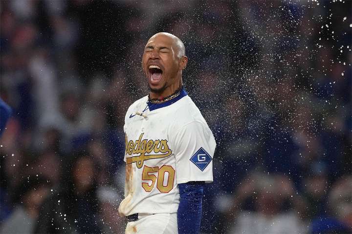 Dodgers’ Mookie Betts shouts out wife Brianna after 3 RBI game vs. Blue Jays