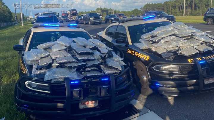 150 pounds of pot, $40K found after Florida troopers stop fleeing driver: FHP