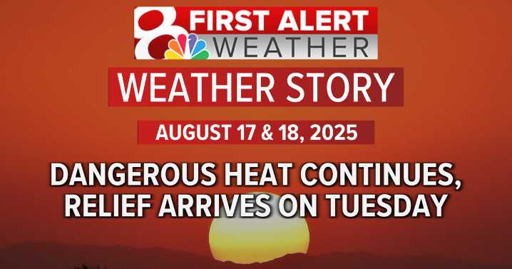 Forecast: Brutal heat to start the week, relief on the way