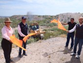 Amplían JCAS y JMAS red de agua y alcantarillado en beneficio de 175 familias de Ojinaga