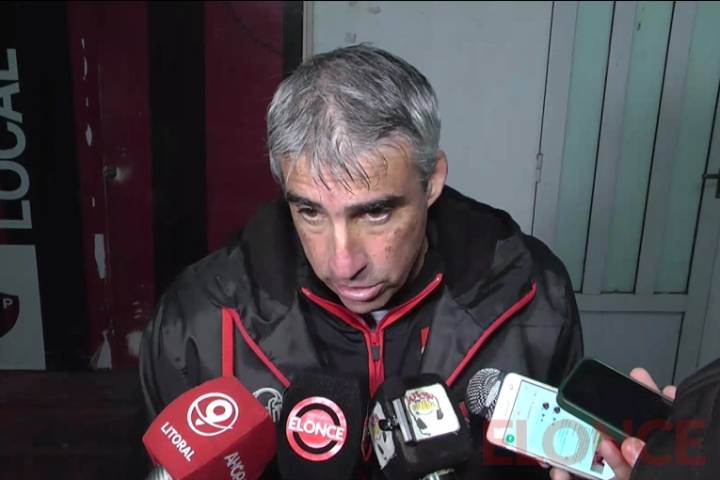 "Patronato fue superior en el segundo tiempo y el empate es justo", dijo Gómez