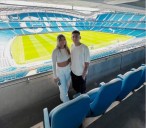 La novia chaqueña del Diablito Echeverri se mudó a Inglaterra con el jugador