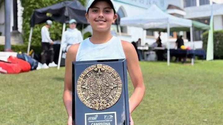 Tenista Renata Pacheco conquistó el Campeonato Nacional