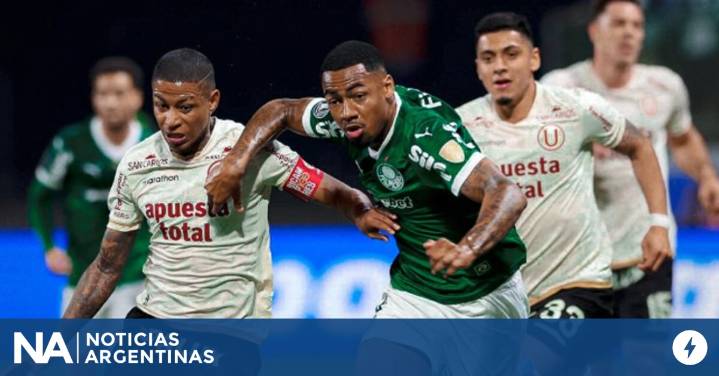 Palmeiras le ganó a Universitario por 4-0 en el global y está en cuartos de final de la Copa Libertadores