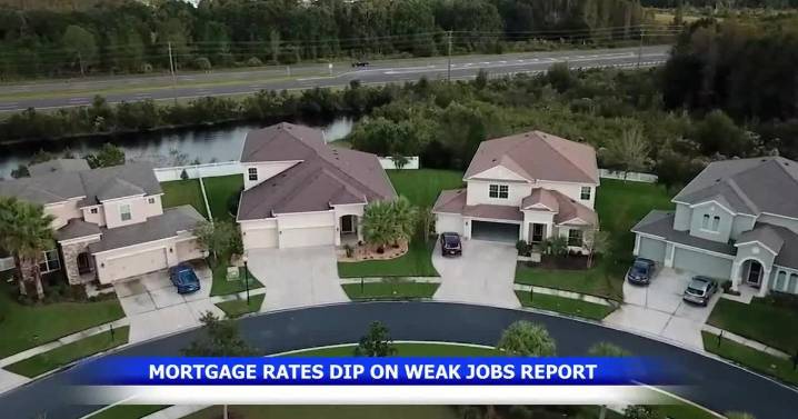 Mortgage rates drop to 6.75% following July employment report