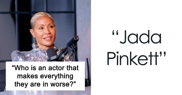 Someone Asked “Who Is An Actor That Makes Everything They Are In Worse?” 24 People Answered