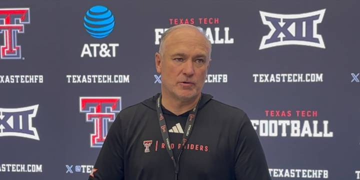 Texas Tech ranked at No. 24 in preseason Coaches Poll