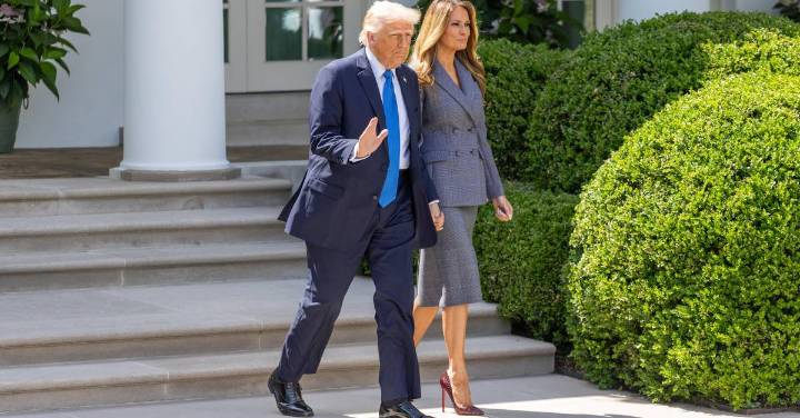 Melania Trump demandó por mil millones de dólares al hijo de Joe Biden por vincularla con Jeffrey Epstein