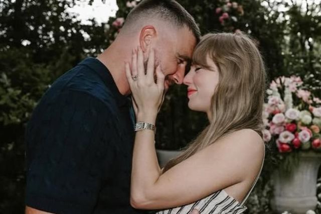 Travis Kelce le da el anillo a Taylor Swift y confirman que se van a casar