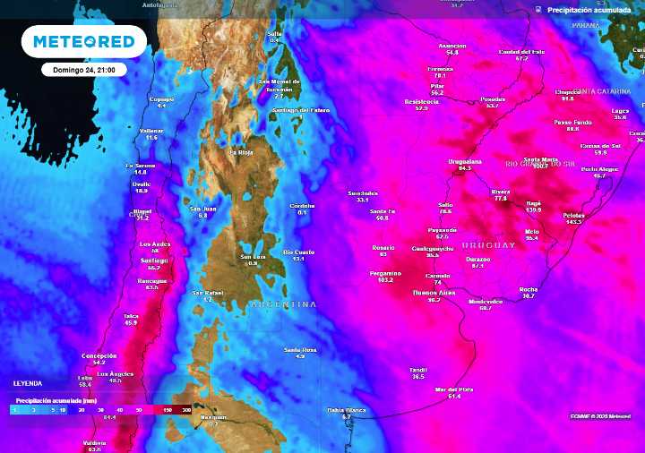 Alerta en el centro y norte de Argentina: ¿Cómo continuarán las lluvias esta semana tras la ciclogénesis?