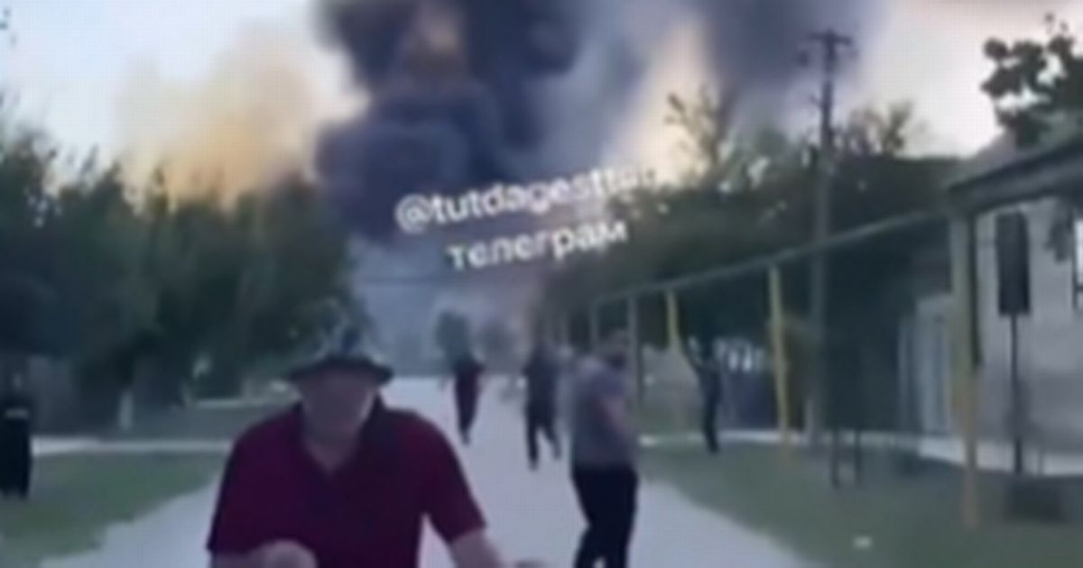 Shocking moment petrol station explodes killing 4 as locals run for their lives