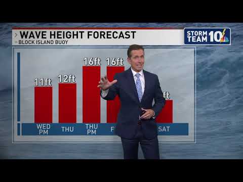 Hurricane Erin moves closer to Southern New England
