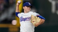 Jack Leiter throws 10 Ks in Texas' 10-0 victory over Cleveland