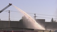 Crews battle large warehouse fire in Gresham