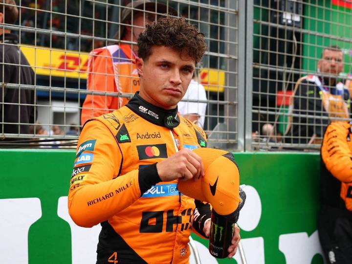 F1: Norris solo quería "una hamburguesa" luego de abandonar en Zandvoort