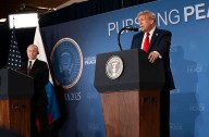 Trump administration minimizes summit papers left in hotel