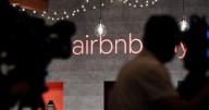 The fliers say 'Save Our Services.' Airbnb is actually pulling the strings