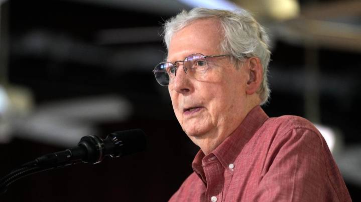 Mitch McConnell just gave President Trump credit for these 2 things