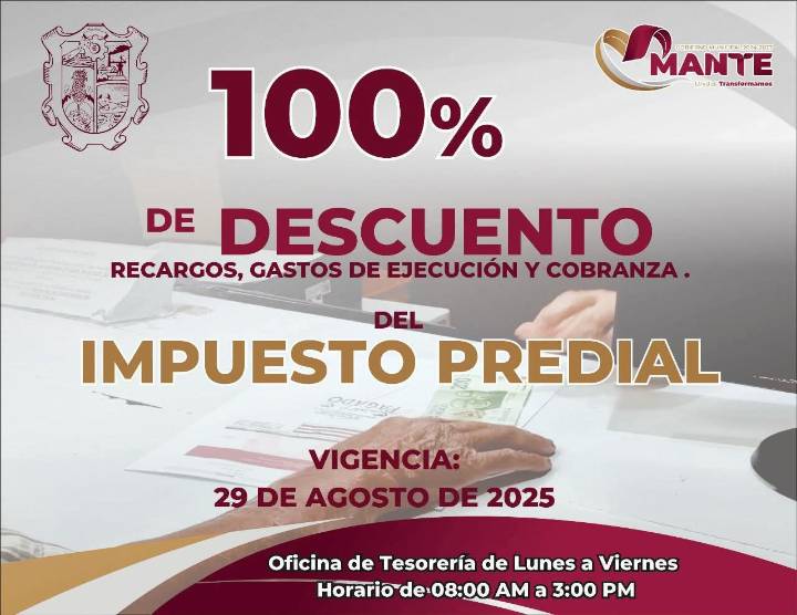 Descuentos en predial