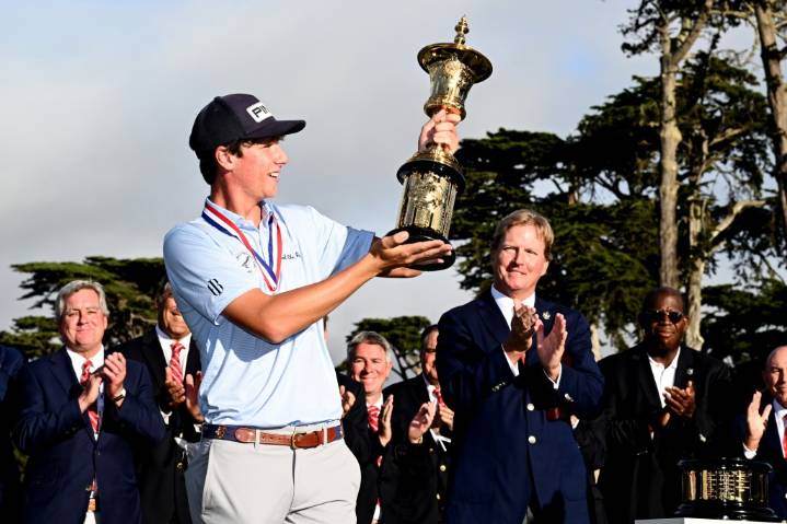 Golfer Mason Howell dominates, becomes third-youngest champ at 125th U.S. Amateur Championship
