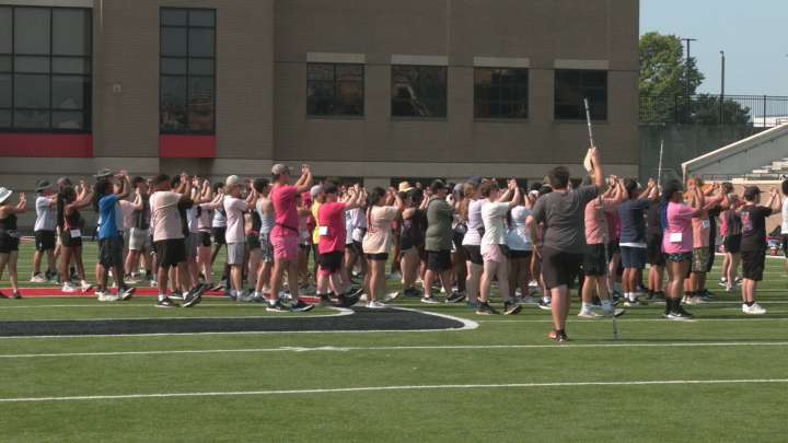 Union High School marching band adapts rehearsals for Oklahoma heat safety