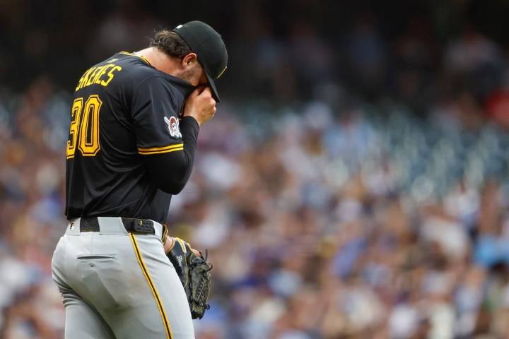 Frelick and Turang homer off Skenes as the Brewers beat the Pirates 14