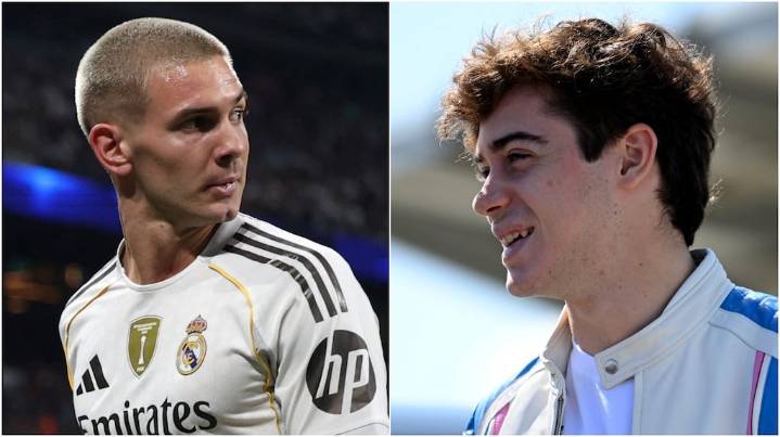 Franco Colapinto fue a ver el debut de Mastantuono en el Real Madrid y mostró en sus redes un momento muy especial