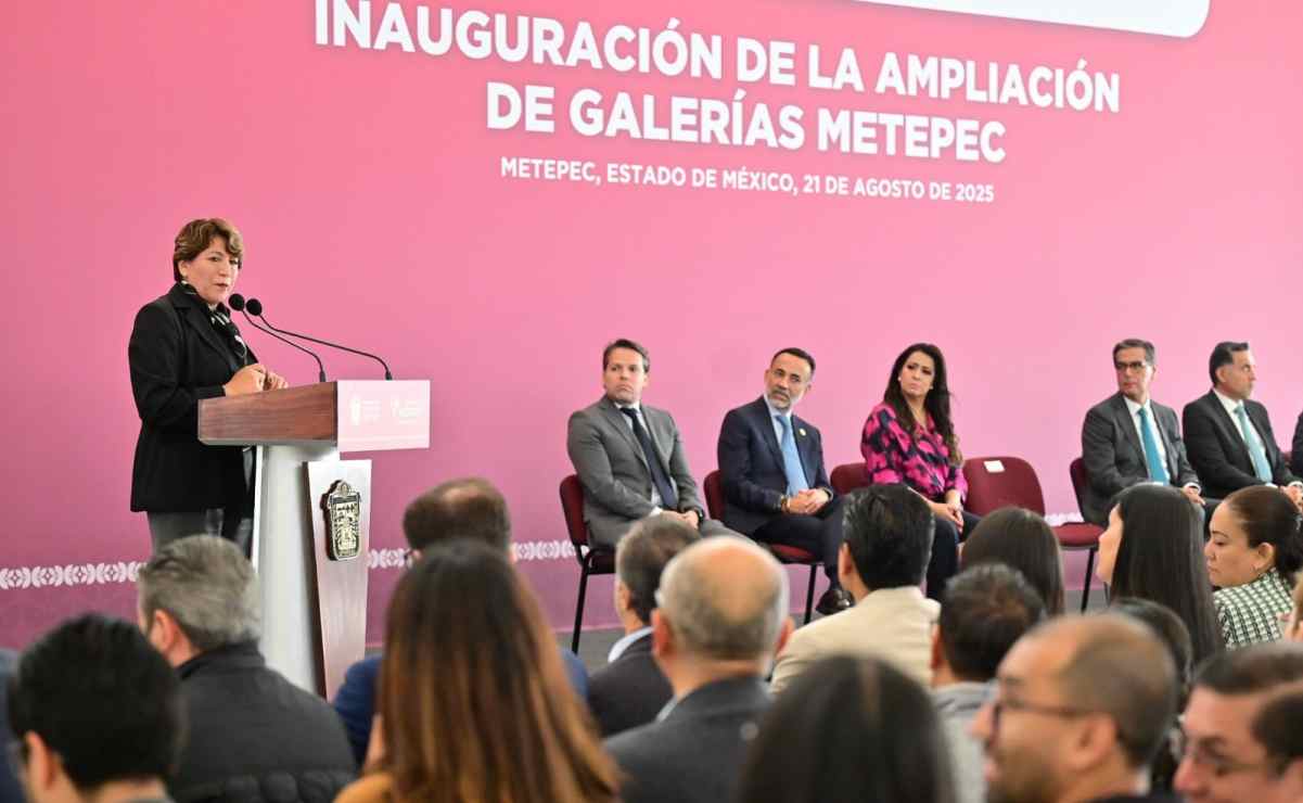 Delfina Gómez inaugura extensión de la Plaza Galerías Metepec; destaca a Edomex como líder en generación de empleos
