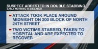 Arrest made in overnight Bismarck double stabbing