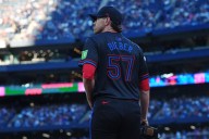 Shane Bieber loves Rogers Centre atmosphere in Toronto debut despite taking loss
